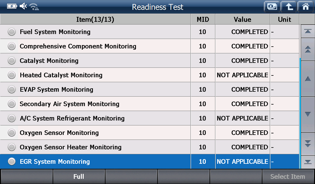 EOBD/OBD2 preview